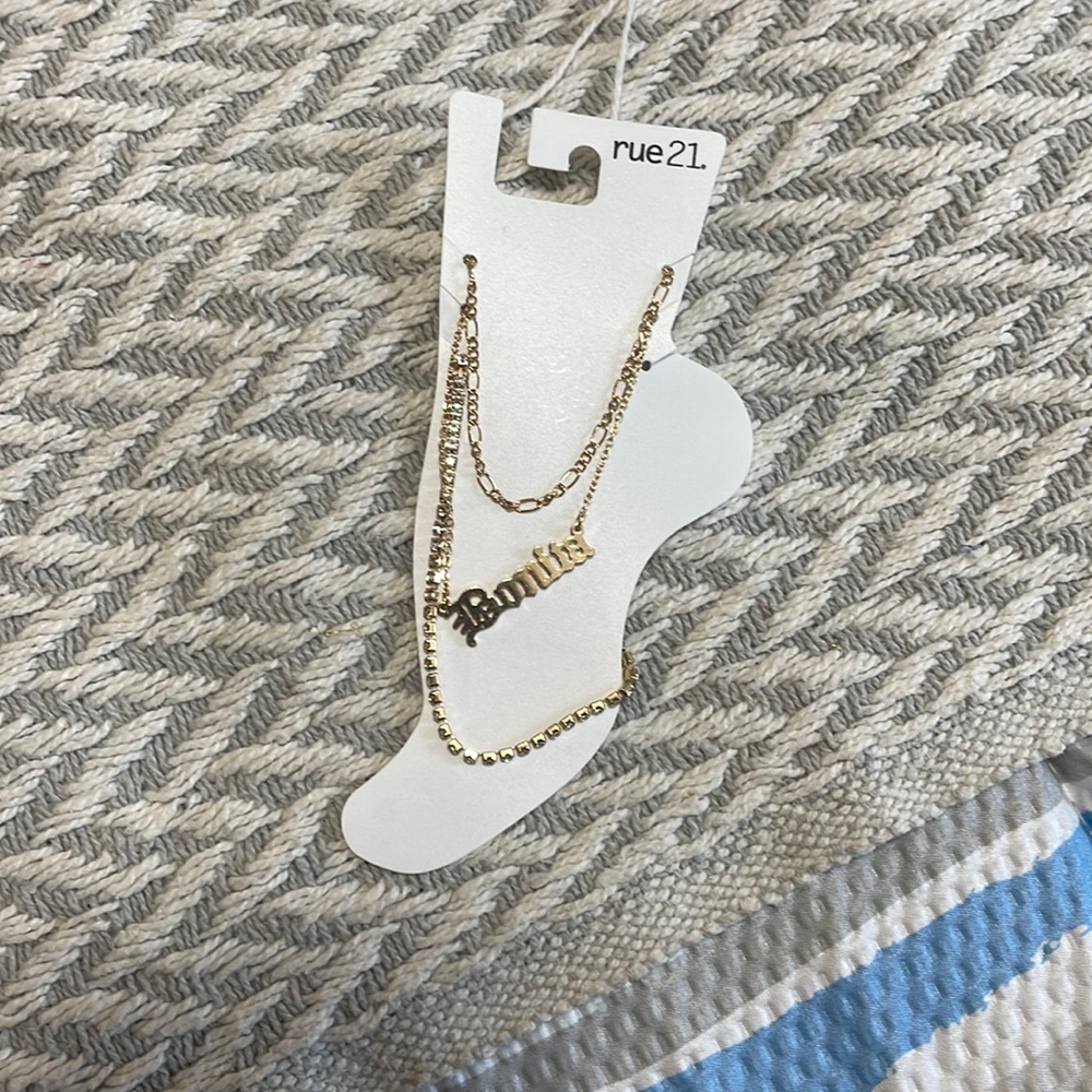 Brand new anklet!